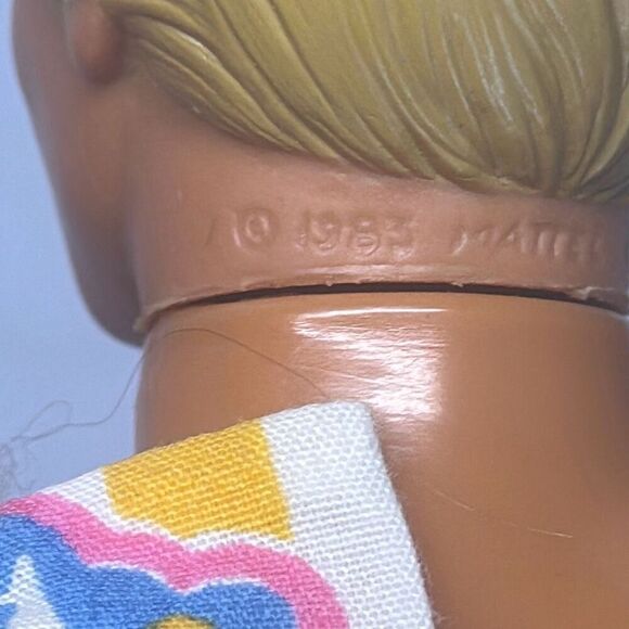 Vintage Barbie Ken Doll Mattel 1968 Blonde with Hawaiian Outfit 1983 Head - Picture 4 of 6